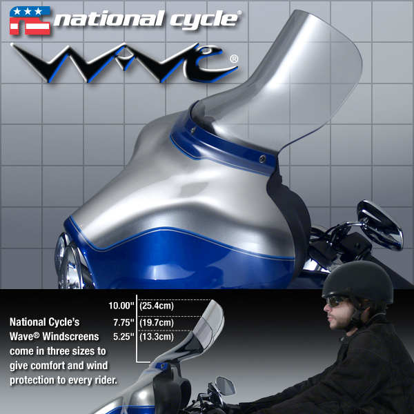 Szyba „Wave”® N27401 – National Cycle