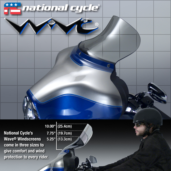 Szyba „Wave”® N27402 – National Cycle