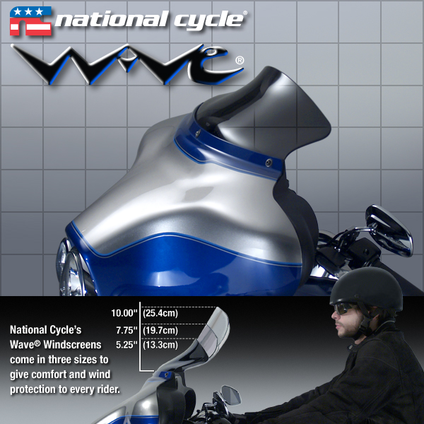 Szyba „Wave”® N27403 – National Cycle