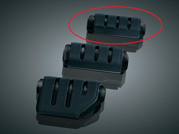 Podnóżki „Trident ISO” małe, czarne Kuryakyn 7565