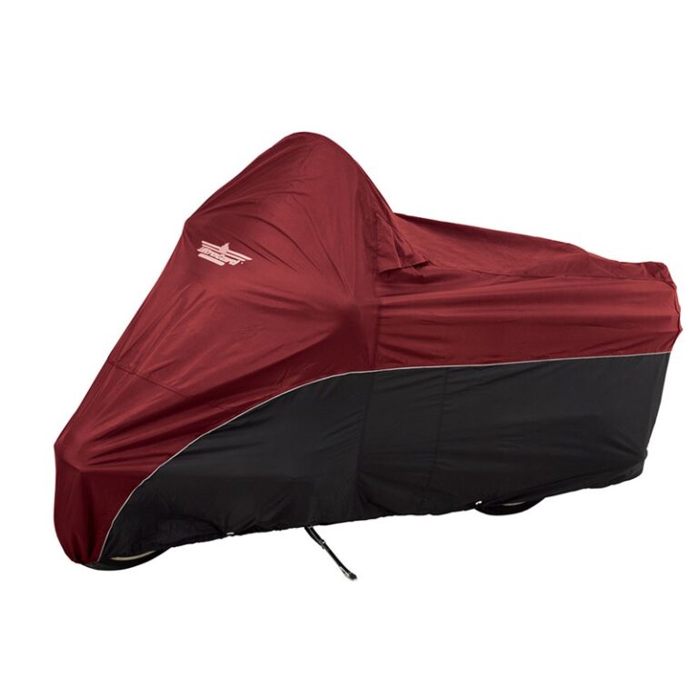Pokrowiec motocyklowy Duży Bagger (Bordowo-Czarny)