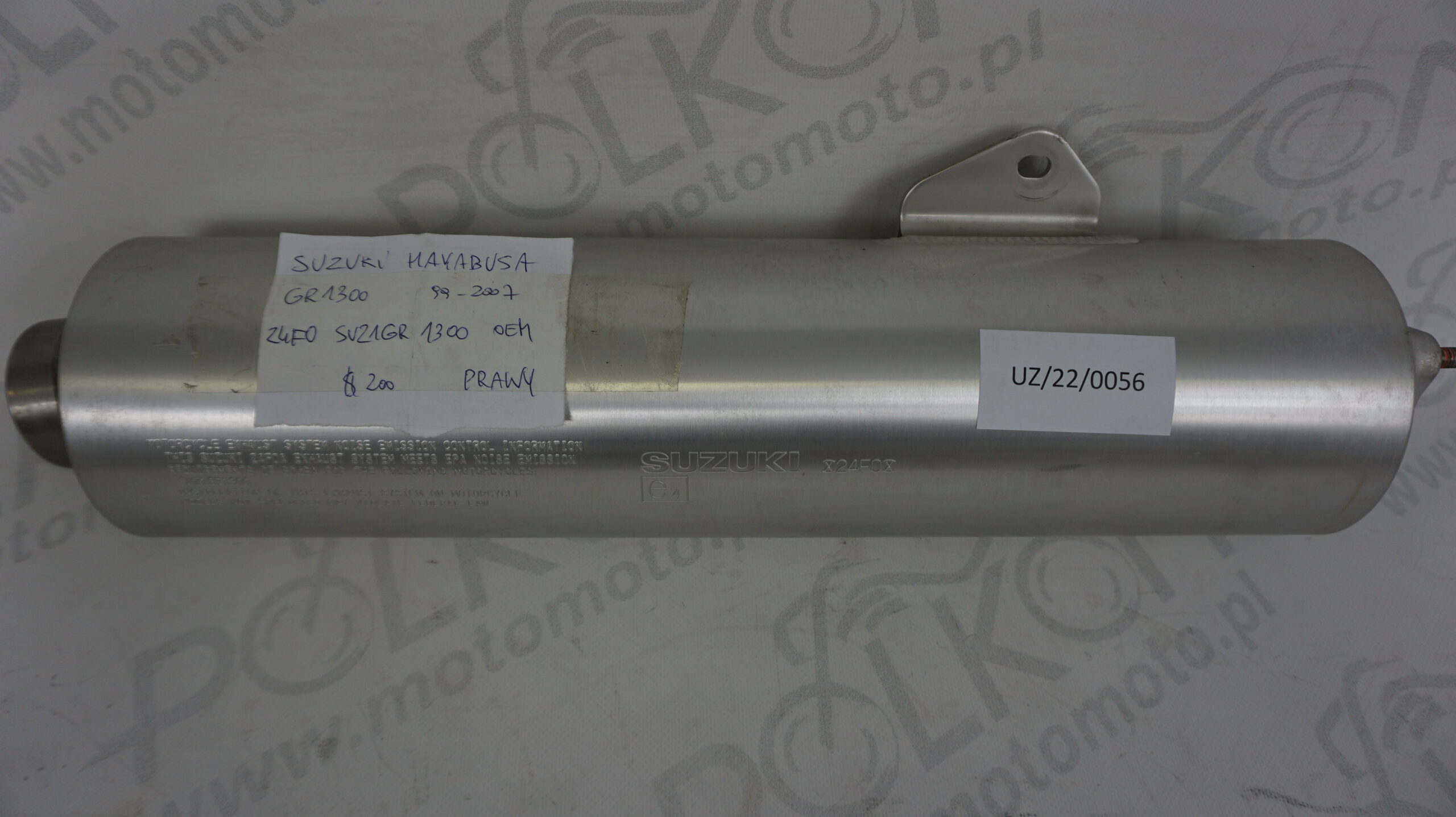 Tłumik wydech lewy Suzuki GSX-1300R Hayabusa