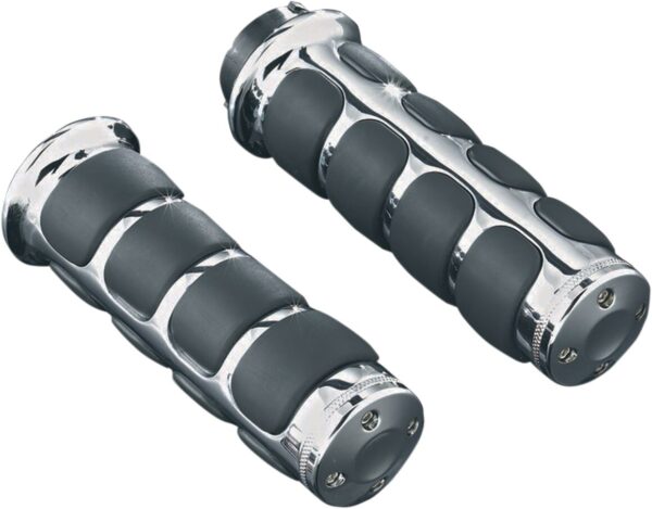 Manetki kierownicy ISO® Chrom Valkyrie 1/4"