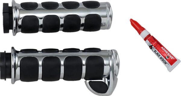 Manetki kierownicy z tempomatem ISO®Chrom Harley 08'-19' FLT - obrazek 2