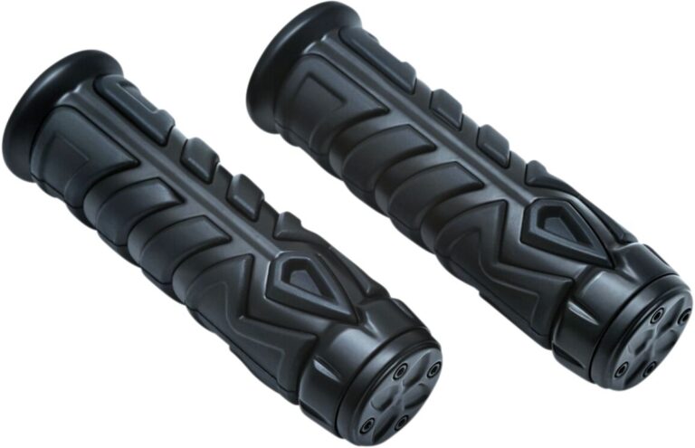 Manetki kierownicy Spear czarne 7/8"