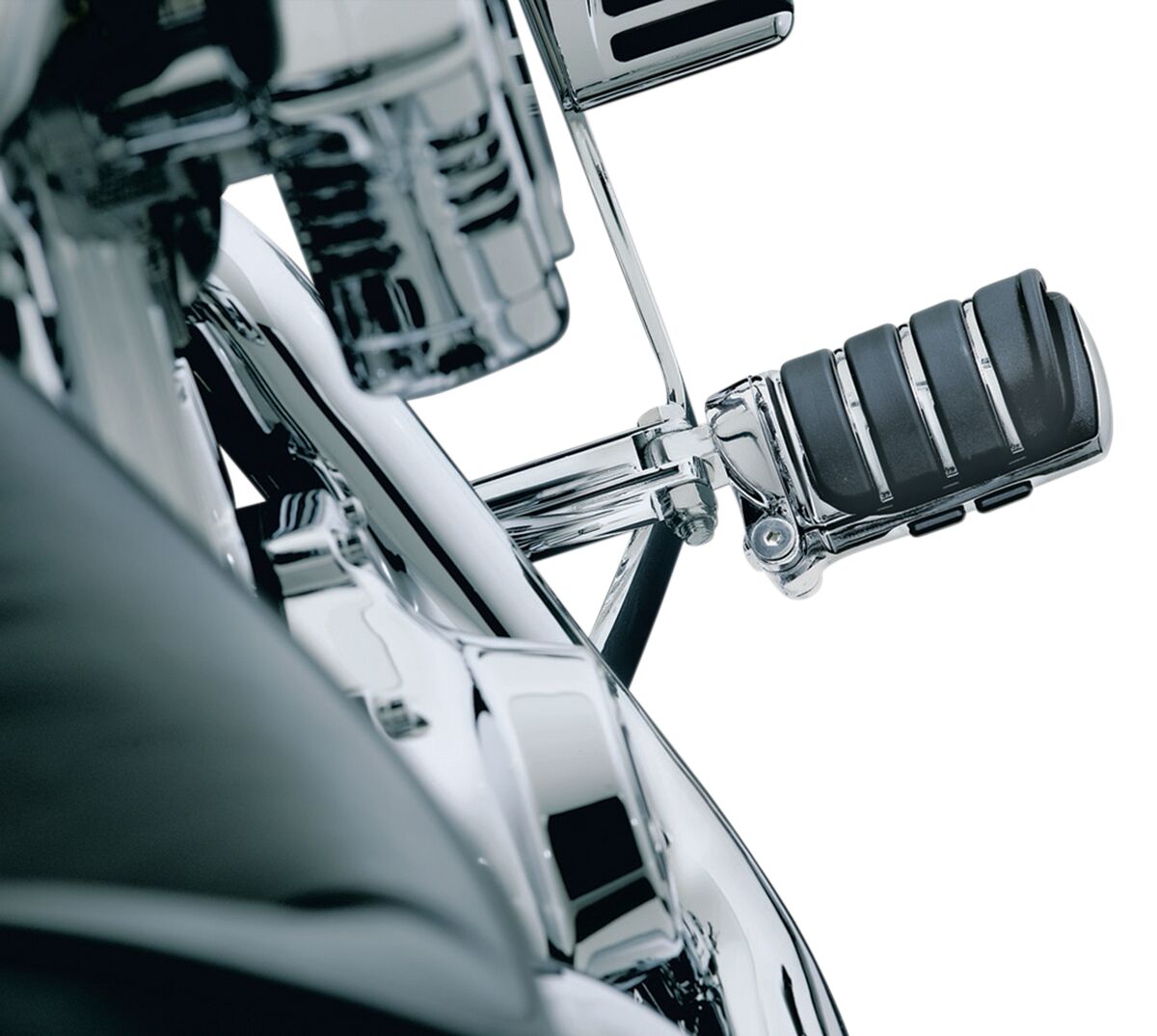 Podnóżki motocyklowe Switchblade chrom - obrazek 4