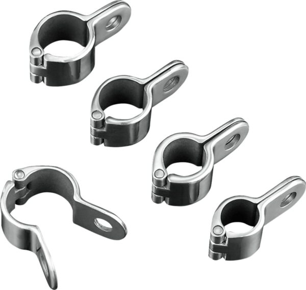 Uchwyt klamra na gmol Magnum chrom 32 mm GL1500 - obrazek 2