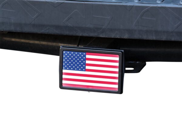 Osłona zaczepu odbiornika LED z flagą USA - obrazek 2