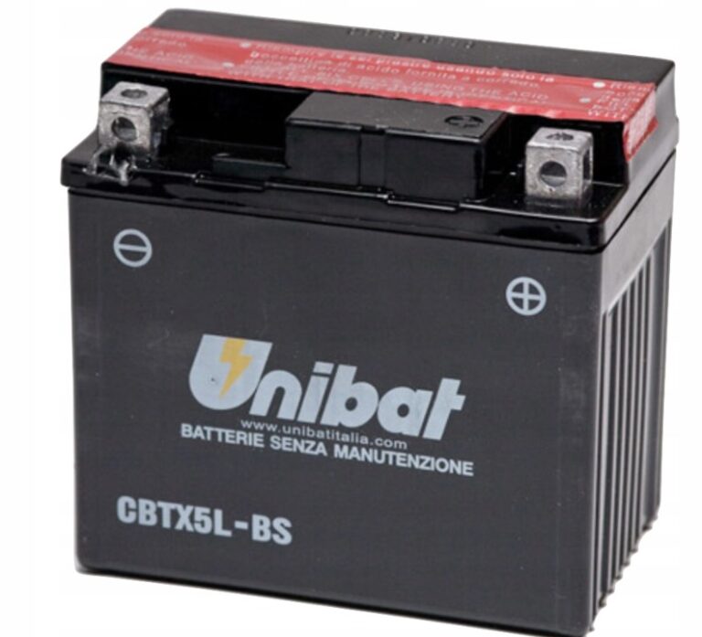 Akumulator UNIBAT CBTX5L-BS 4Ah 70A