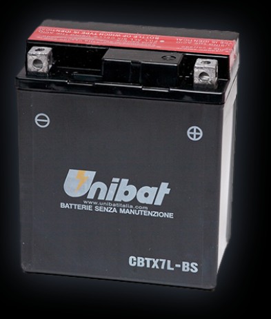 Akumulator UNIBAT CBTX7L-BS 6Ah 85A