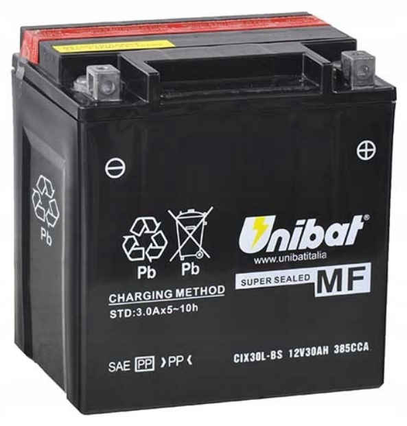 Akumulator UNIBAT CIX30L-BS 30Ah 335A