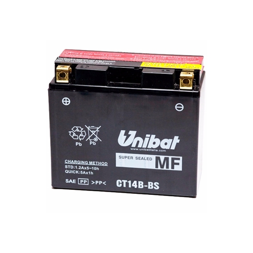 Akumulator UNIBAT CTZ14S-BS 14Ah 230A