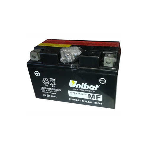 Akumulator UNIBAT CTZ10S-BS 8,6Ah 190A