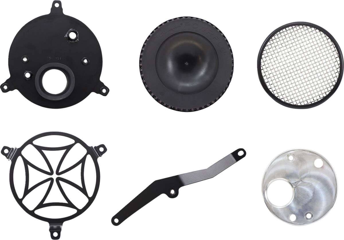 Zestaw filtra powietrza Czarny/Chrom VT750 - obrazek 4