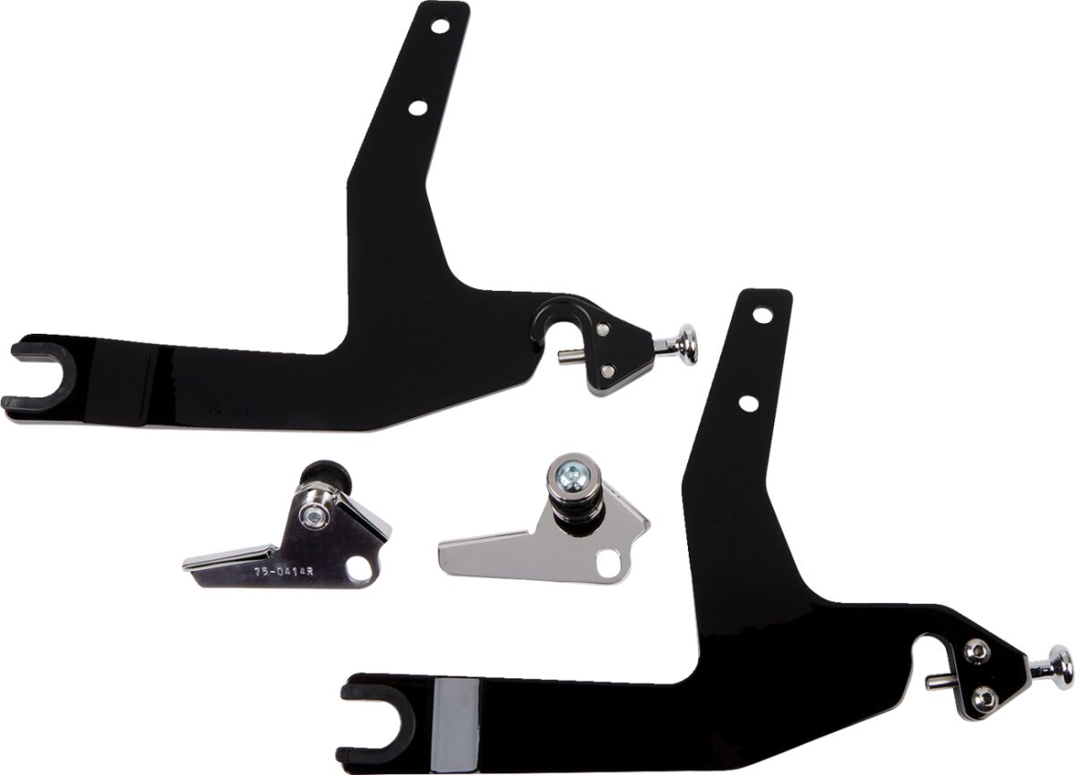 Oparcie pasażera Czarne FLSTF/FXST - obrazek 3