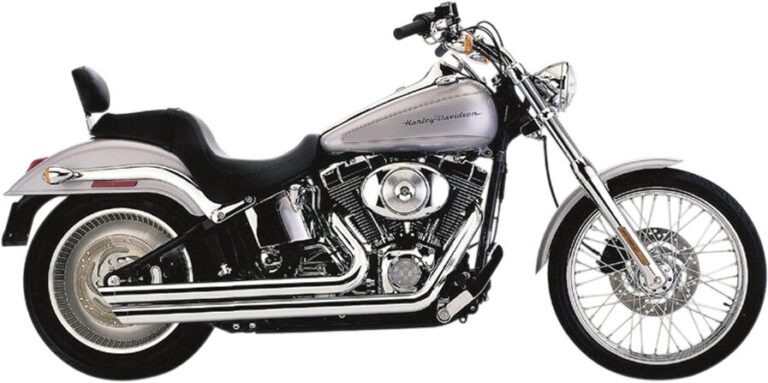 Układ wydechowy "Speedster Slashdown" Chrom  FXST/FLST
