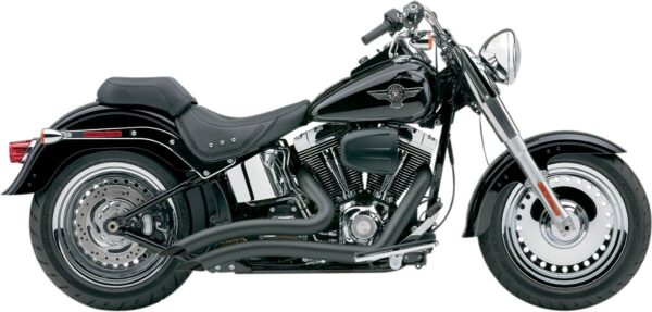 Układ wydechowy Cobra Speedster Swept Krótki Czarny FXST/FLST