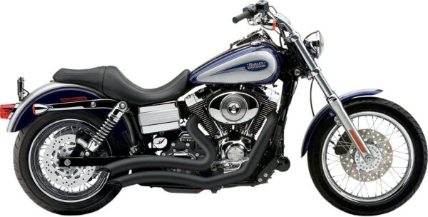 Układ wydechowy Cobra "Speedster Swept" Krótki Czarny FXD 12-17