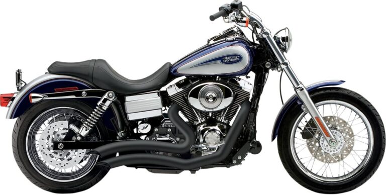 Układ wydechowy Cobra "Speedster Swept" Krótki Czarny FXD 12-17