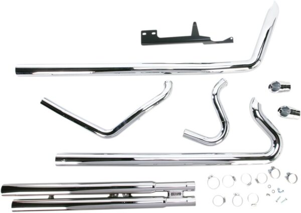 Układ wydechowy Cobra ”Speedster Slashdown Xtra Long” Chrom SD XL SWBACK - obrazek 2
