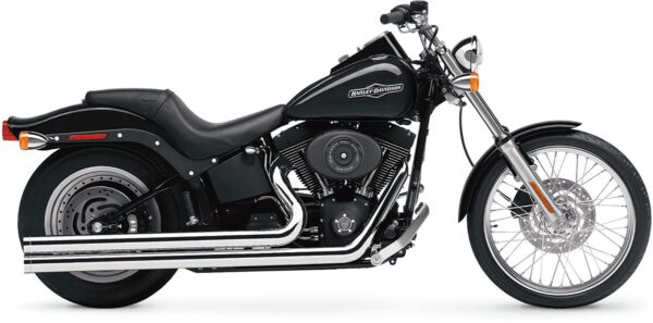 Układ wydechowy Cobra "Speedster Long" Chrom FXST/FLST 00-06