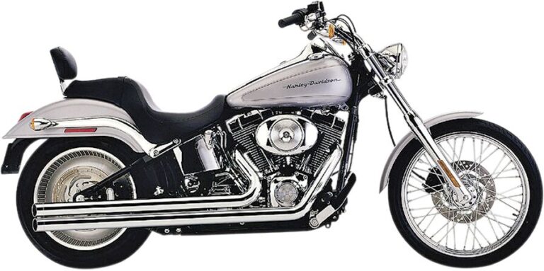 Układ wydechowy Cobra ”Speedster Long” Chrom Softail 12-17