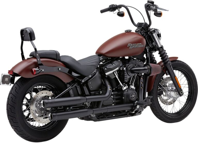 Tłumiki wydechowe Cobra ”Neighbor Hater Slip-On” Czarny Softail 18-19