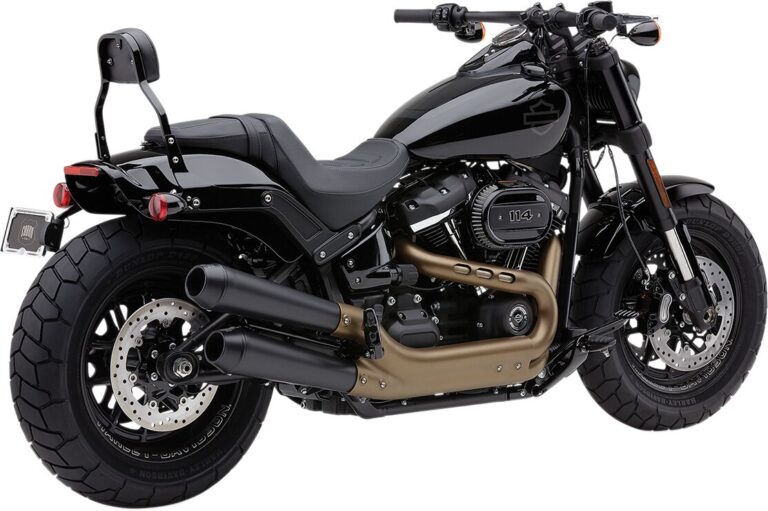 Tłumiki wydechowe Cobra ”El Diablo Slip-On” Czarny FXFB 18-24