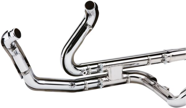 Kolektory wydechowe Cobra "Powerport Dual" Chrom FLH 10-16 - obrazek 2