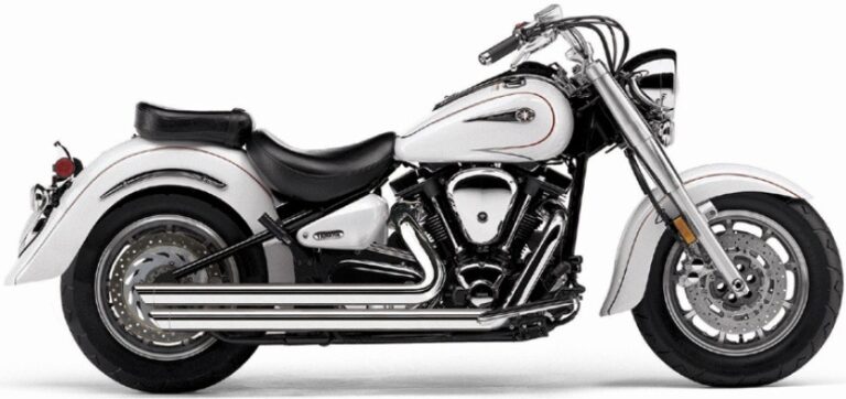 Układ wydechowy Cobra ”Speedster Slashdown” Chrom XVS1100 99-09
