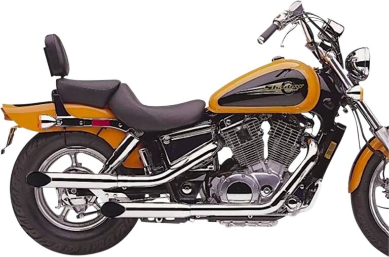 Układ wydechowy Cobra "Slashcut Slip-On" Chrom  VT1100C