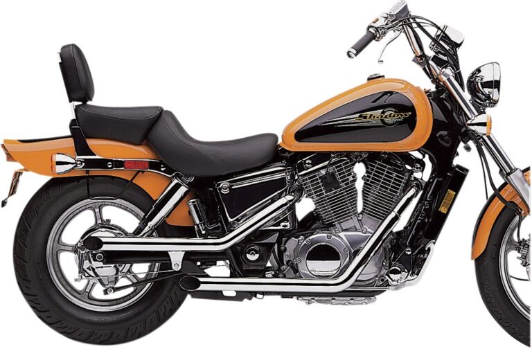 Układ wydechowy Cobra "Drag Pipes" Chrom VT1100C