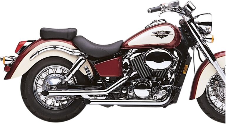 Układ wydechowy Cobra "Drag Pipes" Chrom VT750C