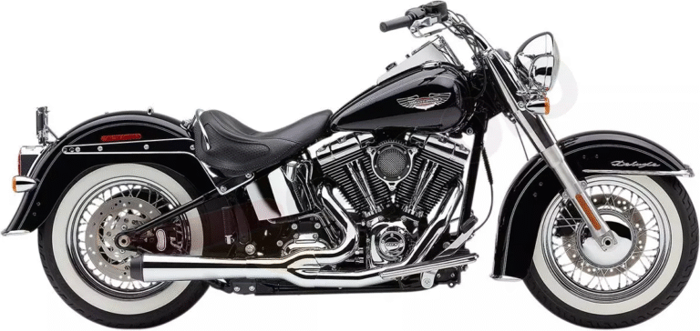 Układ wydechowy Cobra ”El Diablo 2:1” Chrom Softail 12-17