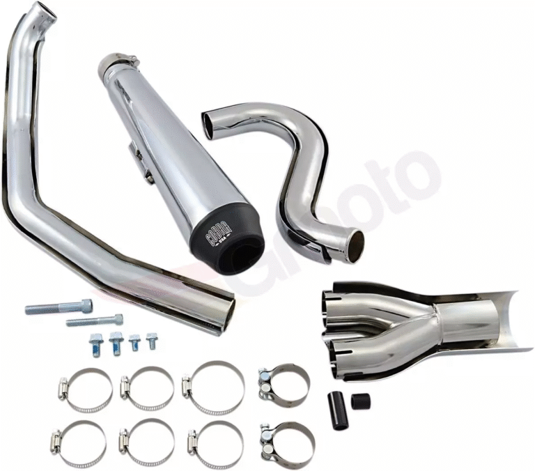 Układ wydechowy Cobra ”El Diablo 2:1” Chrom Softail 00-06