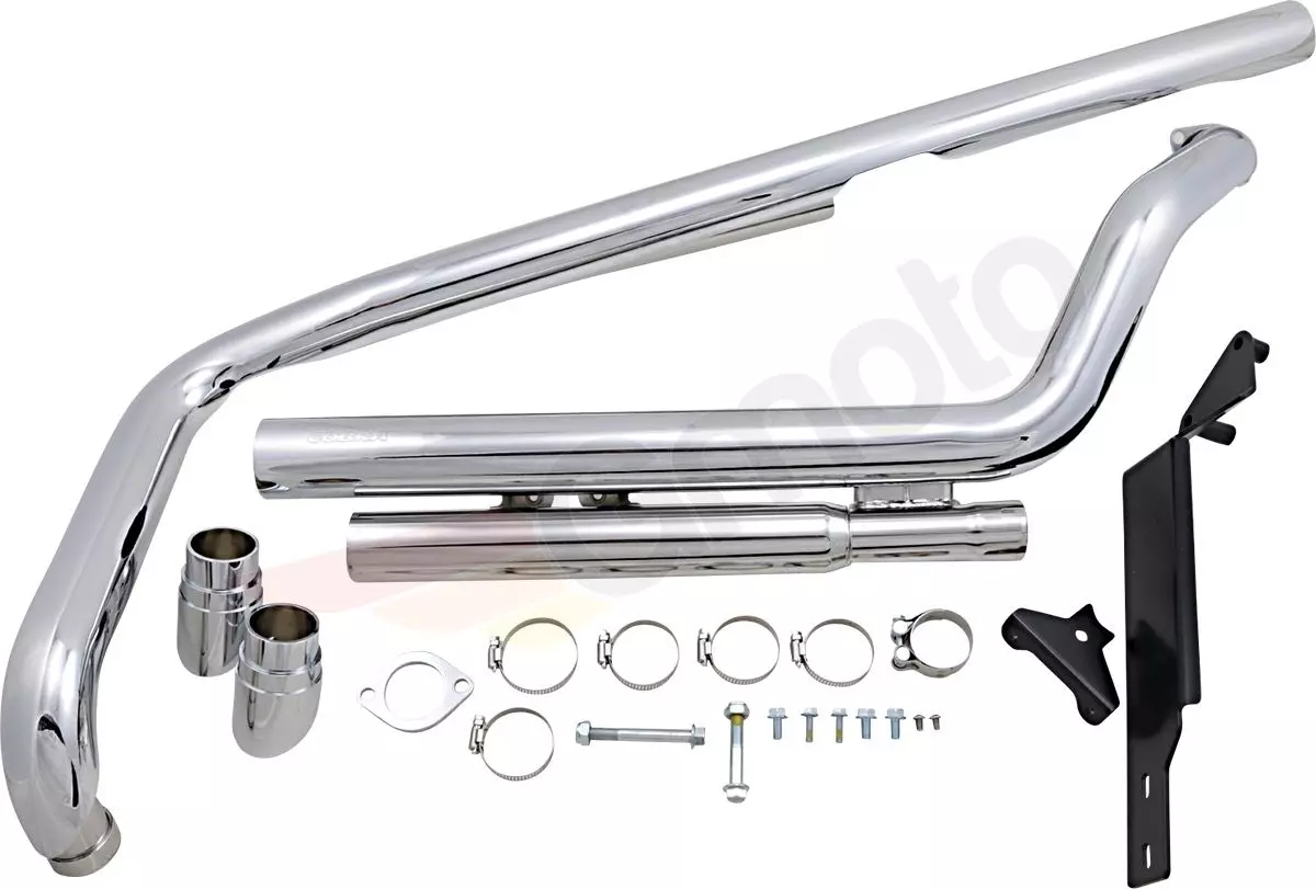 Układ wydechowy Cobra ”Speedster Slashdown” Chrom VTX1300C 04-09