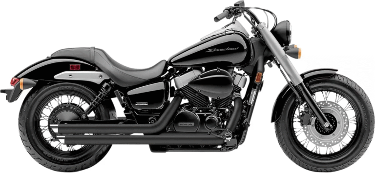 Układ wydechowy Cobra ”Streetrod Slashdown” Czarny VT750 08-14