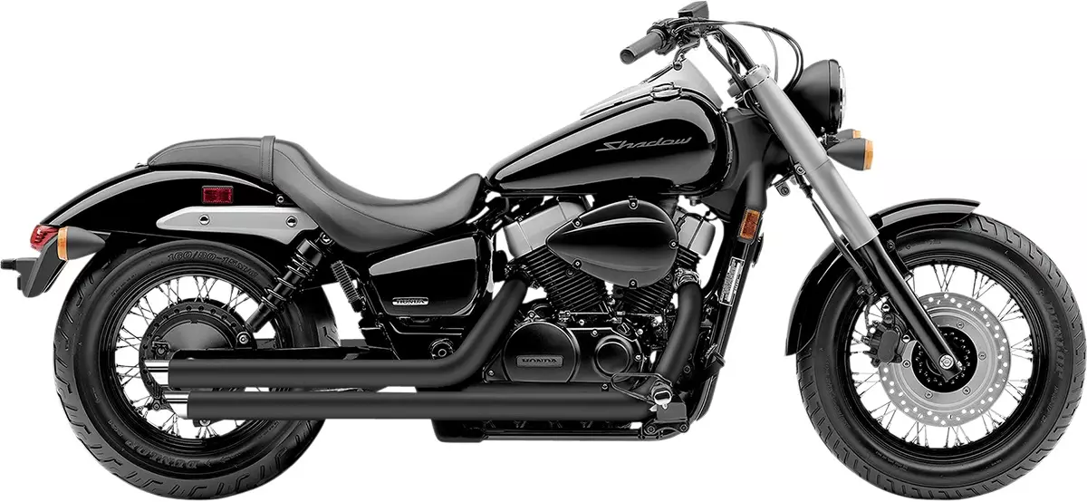 Układ wydechowy Cobra ”Streetrod Slashdown” Czarny VT750 08-14