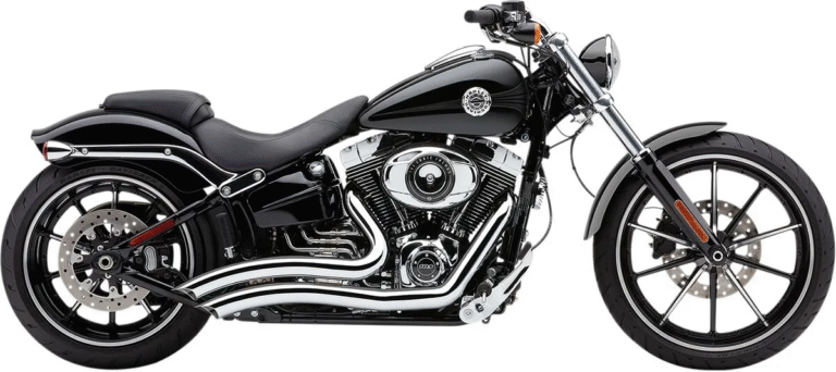 Układ wydechowy Cobra "Speedster Swept Short"  Chrom FXSB 13-17