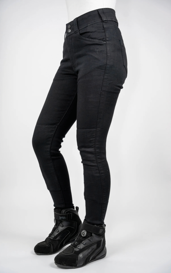 Spodnie damskie Fury Black Skinny - Bull-It - obrazek 4