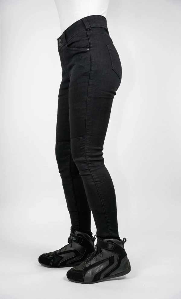 Spodnie damskie Fury Black Skinny - Bull-It - obrazek 5
