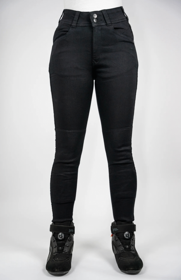 Spodnie damskie Fury Black Skinny - Bull-It