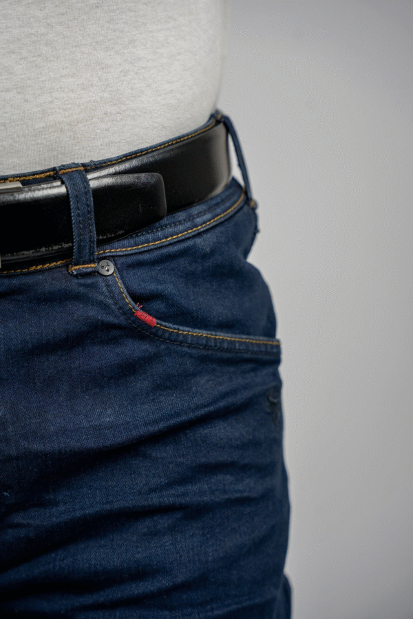 Spodnie męskie Spitfire Blue Straight AA - Bull-It - obrazek 3