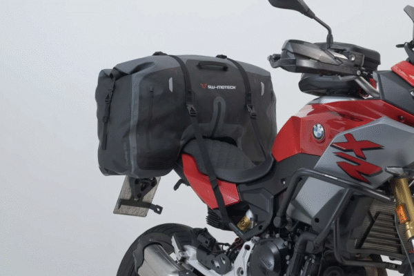 Torba motocyklowa na tył Sw-Motech Drybag Rollbag 700 wodoodporna Szary/Czarny 70L - obrazek 2