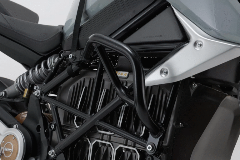 Crash Bar/Gmole SW-Motech czarne Royal Enfield Meteor 350 21-23