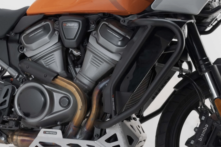 Crash Bar/Gmole SW-Motech Czarne pasuje do Harley Davidson Pan America 1250 21-22