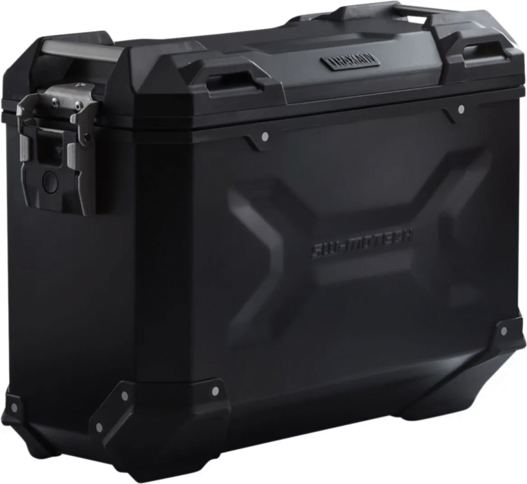 Kufer TRAX Adventure Alu-Box 37L Czarny lewy SW-Motech