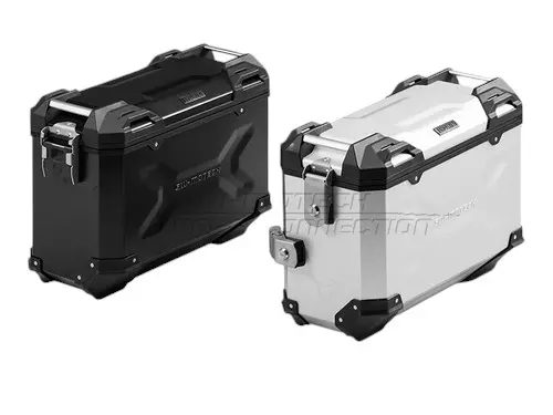 Kufer TRAX ADVENTURE Alu-Box 45L Czarny lewy SW-Motech