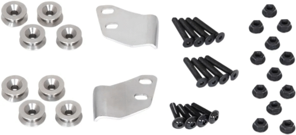Zestaw adapterów kufrów bocznych TRAX EVO na QUICK-LOCK EVO