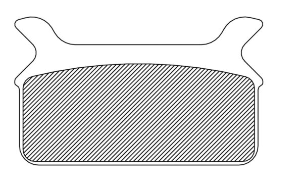 Klocki hamulcowe Metaliczne (spiekane) Harley Davidson FL (43967-86, 42957-86) - obrazek 2